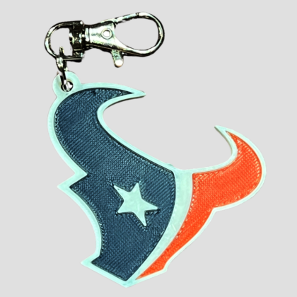 Houston Texans Backpack/Keyring Tag